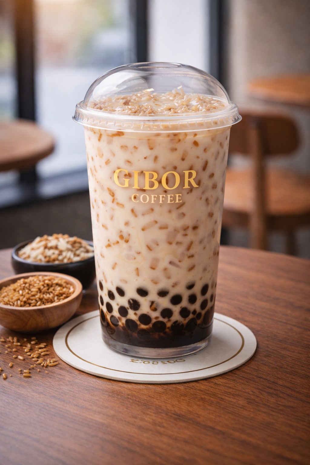 Trà Sữa Gạo Rang